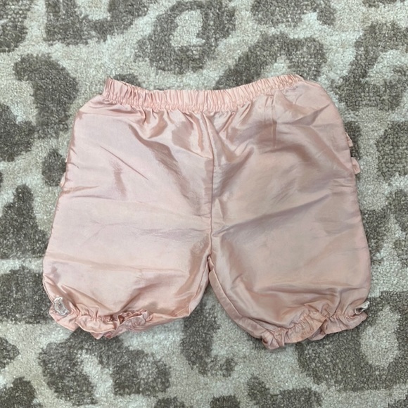 24 Month Old, Pink Velvet Dress with Bloomers and Hat - Picture 3 of 7